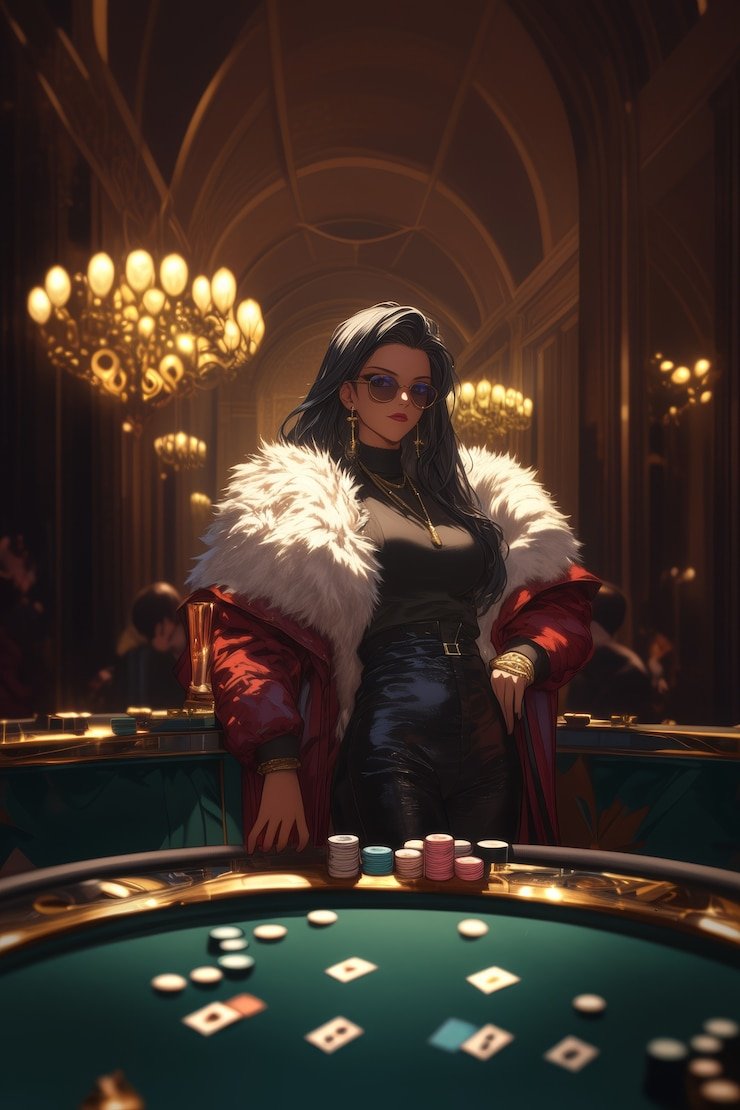 Our dealers guide every hand with professionalism Live dealer at blackjack table with professional studio setup